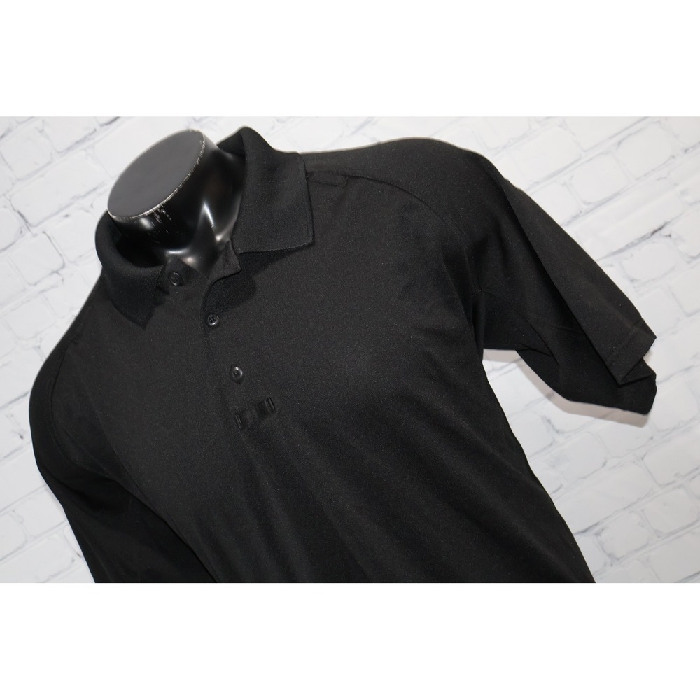 5.11 Tactical Golf Polo Mens 2XL Black Performance Mic Loop Pen Pockets **